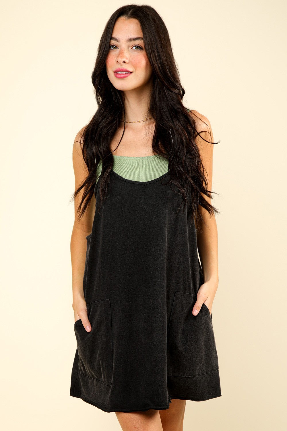 Little Vintage Wash Jumper Dress