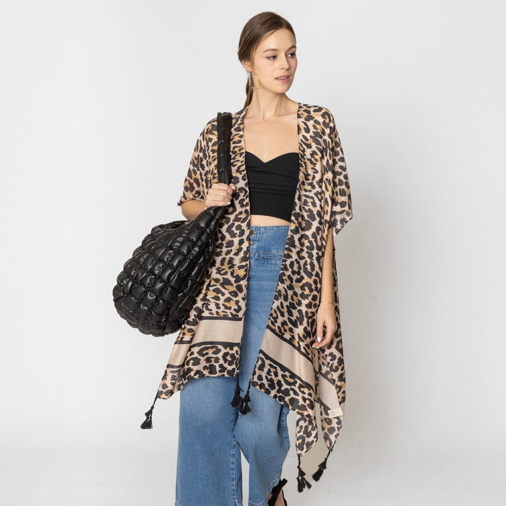 Leopard Kimono 2