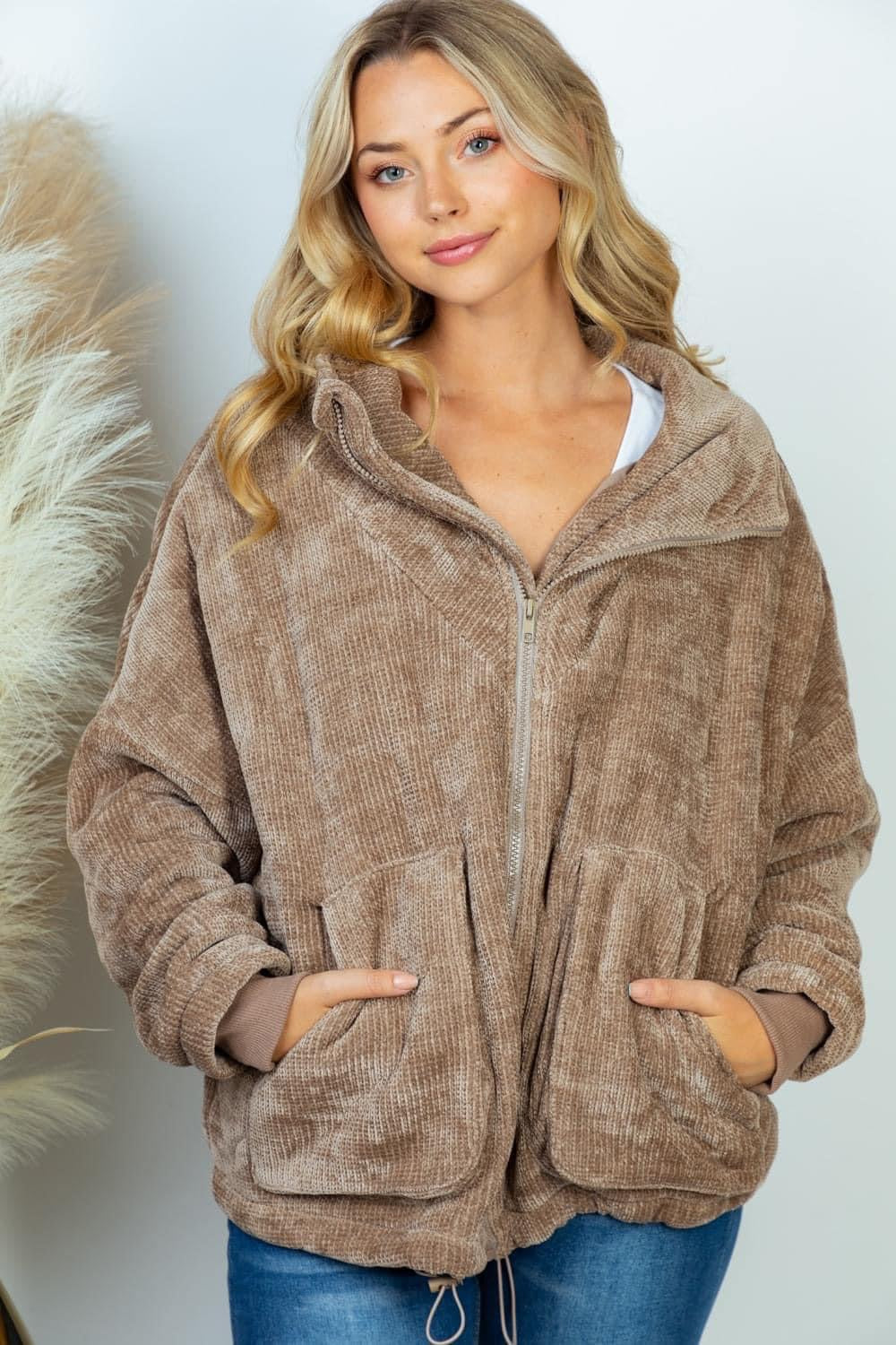 BL Mocha Zip Jacket