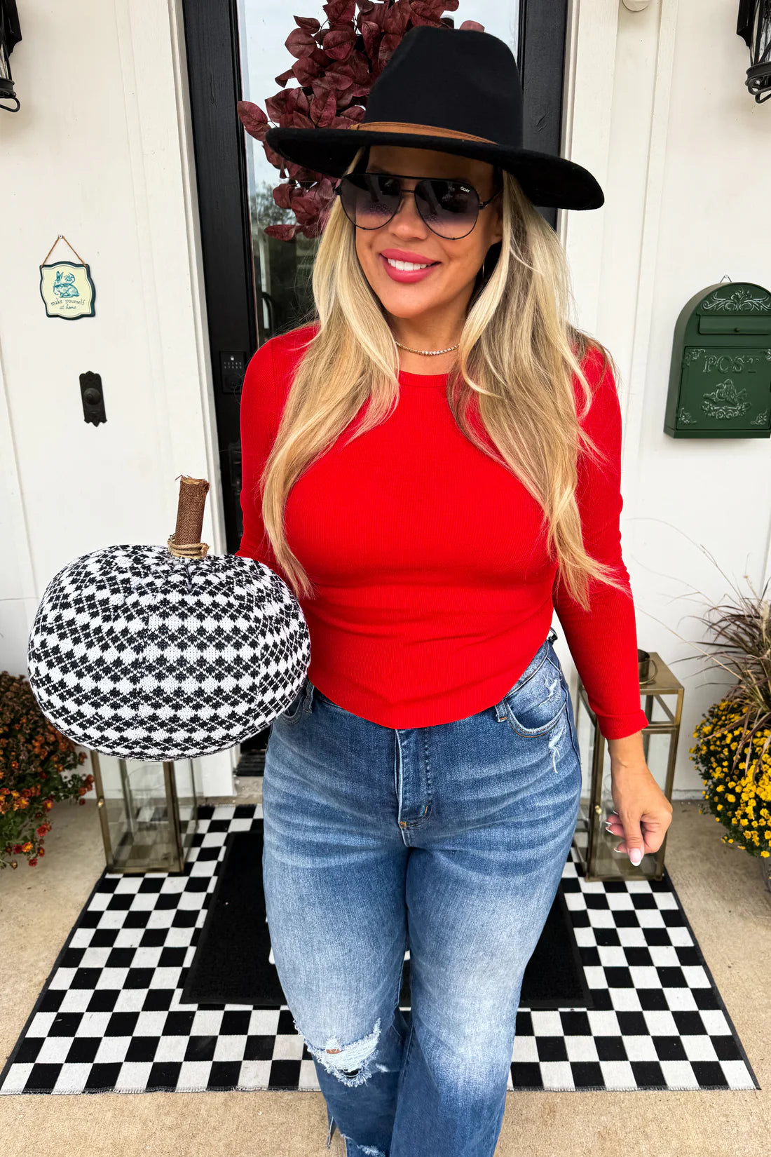 Elena Top - Curved Hem