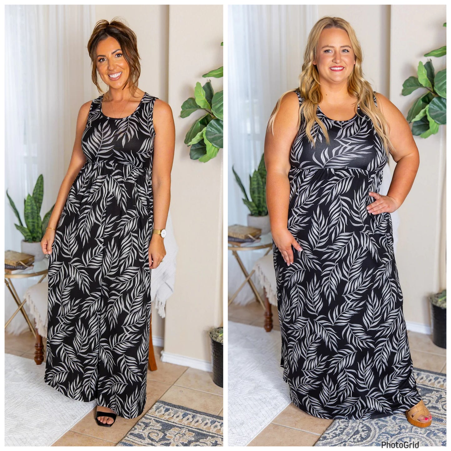 Black Palm Samantha Maxi