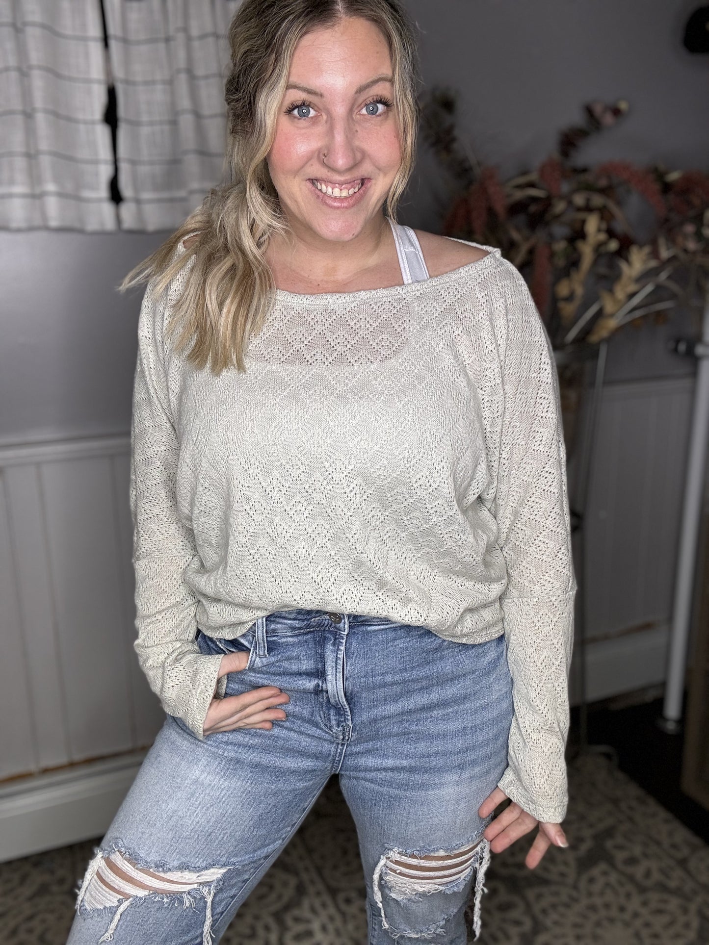 Simple Boatneck Sweater