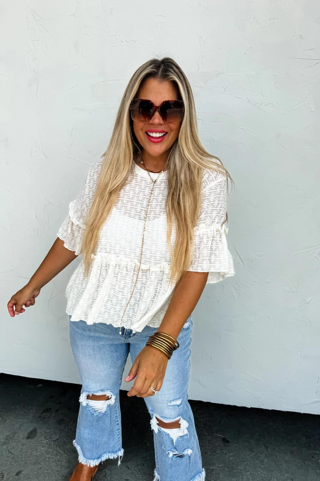Maggie Lace Top