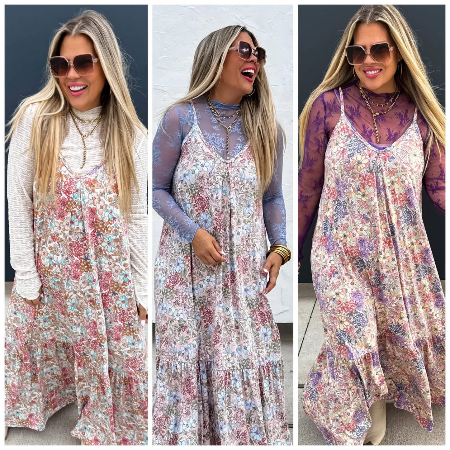 Nova Floral Dress