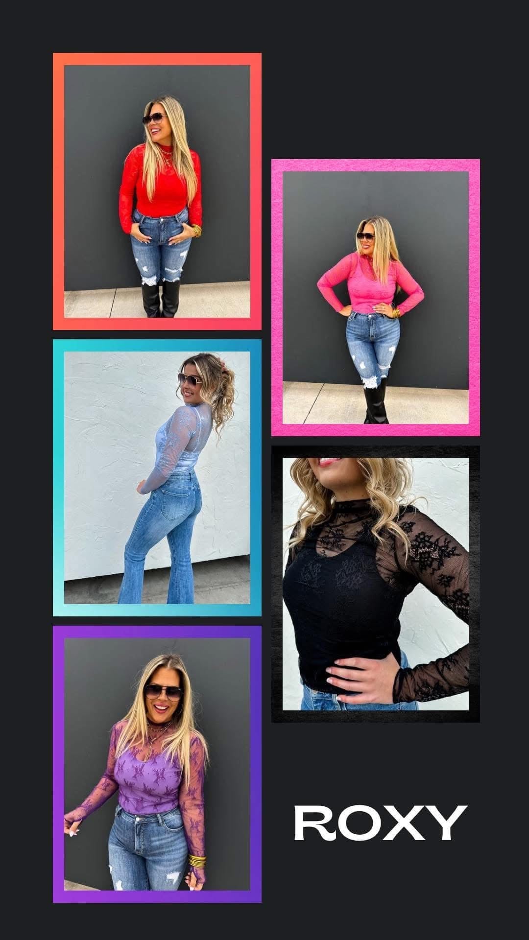 Roxy Lace Top - Spring