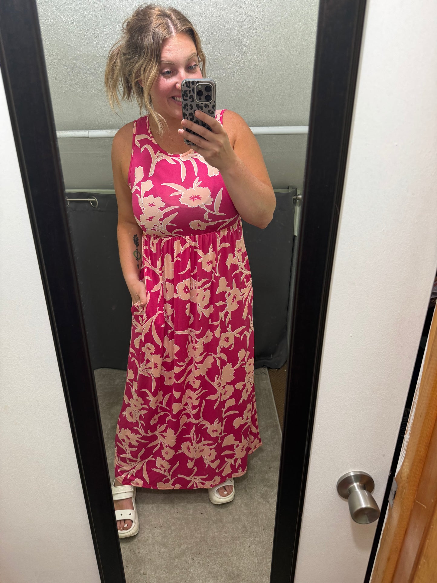 Pink Maxi Dress