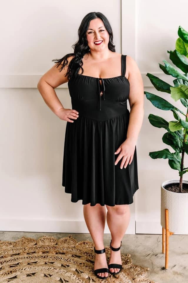 Tie Front Dress - Empire Waist FS