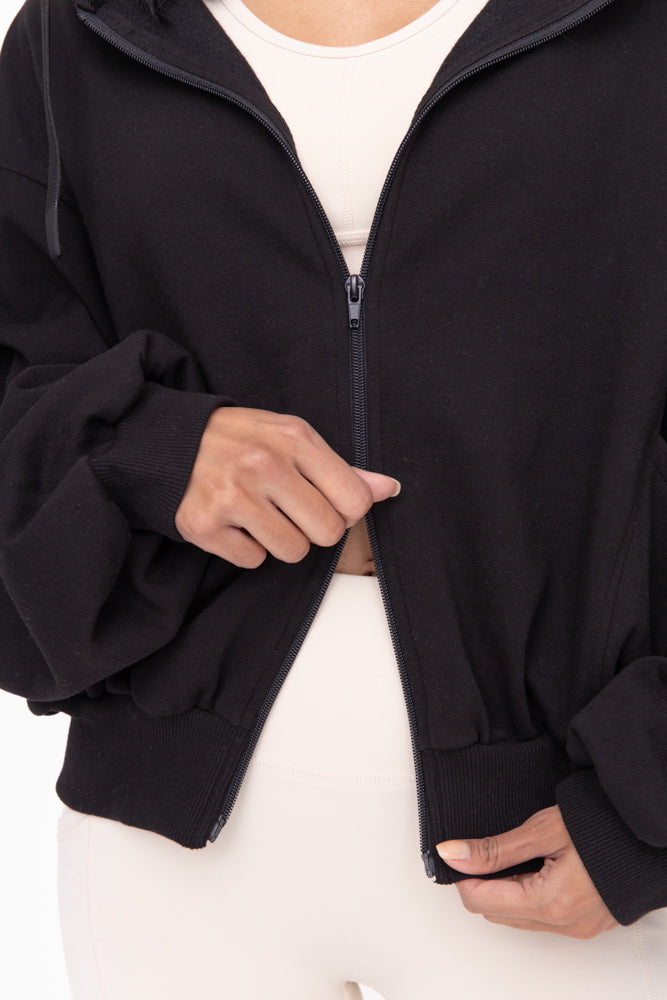 Oversized Zip Up Hoodie