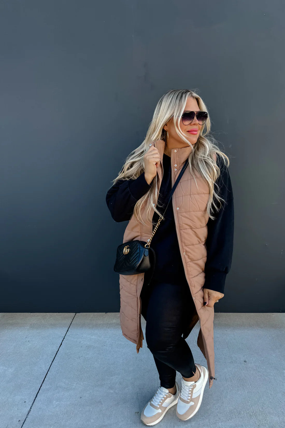 Kendall Long Puffer Vest
