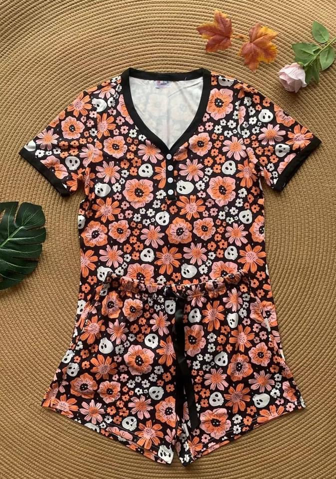 Halloween 2024 Shorts Sets