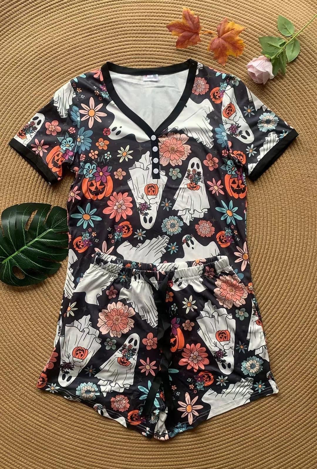 Halloween 2024 Shorts Sets