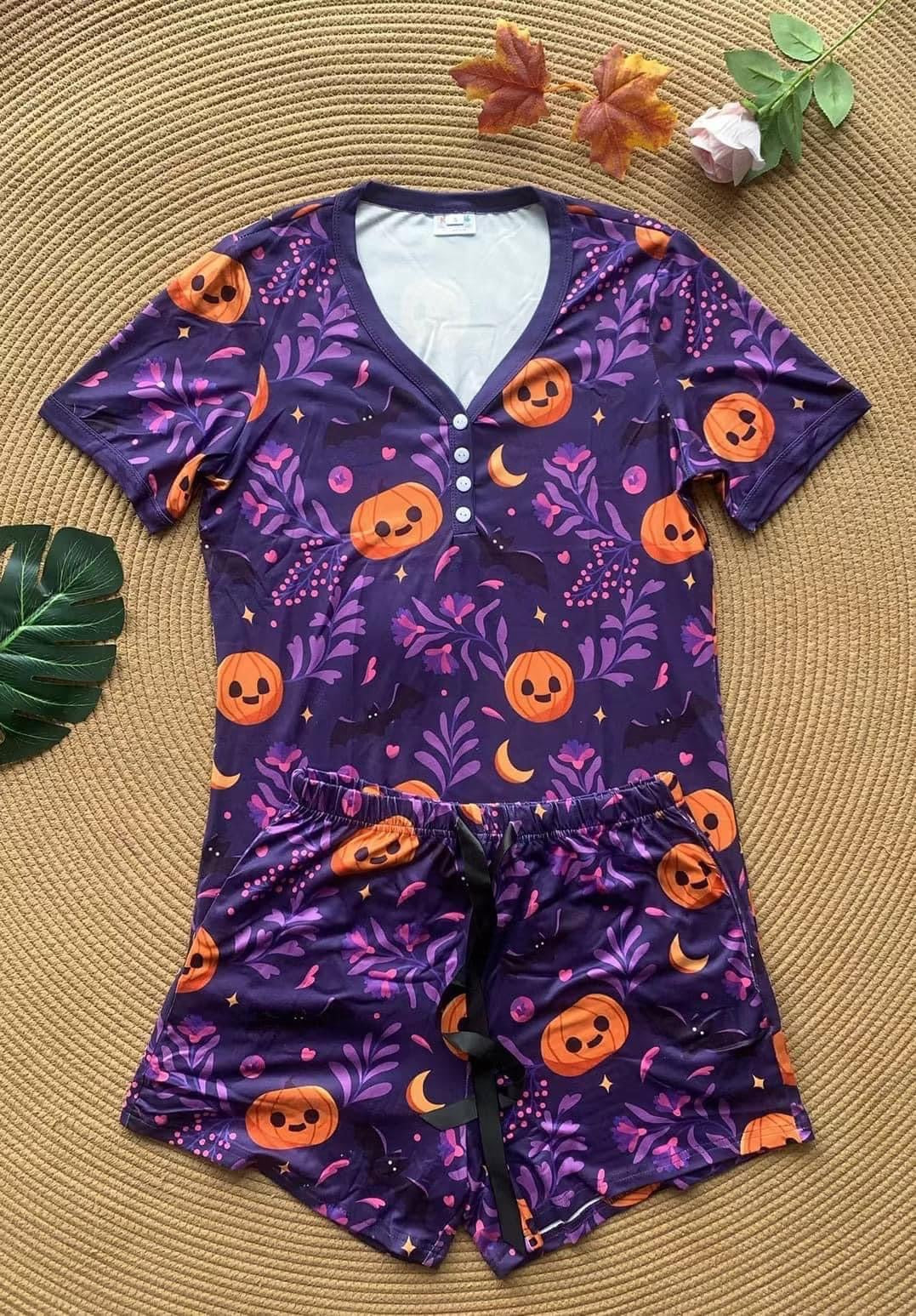 Halloween 2024 Shorts Sets