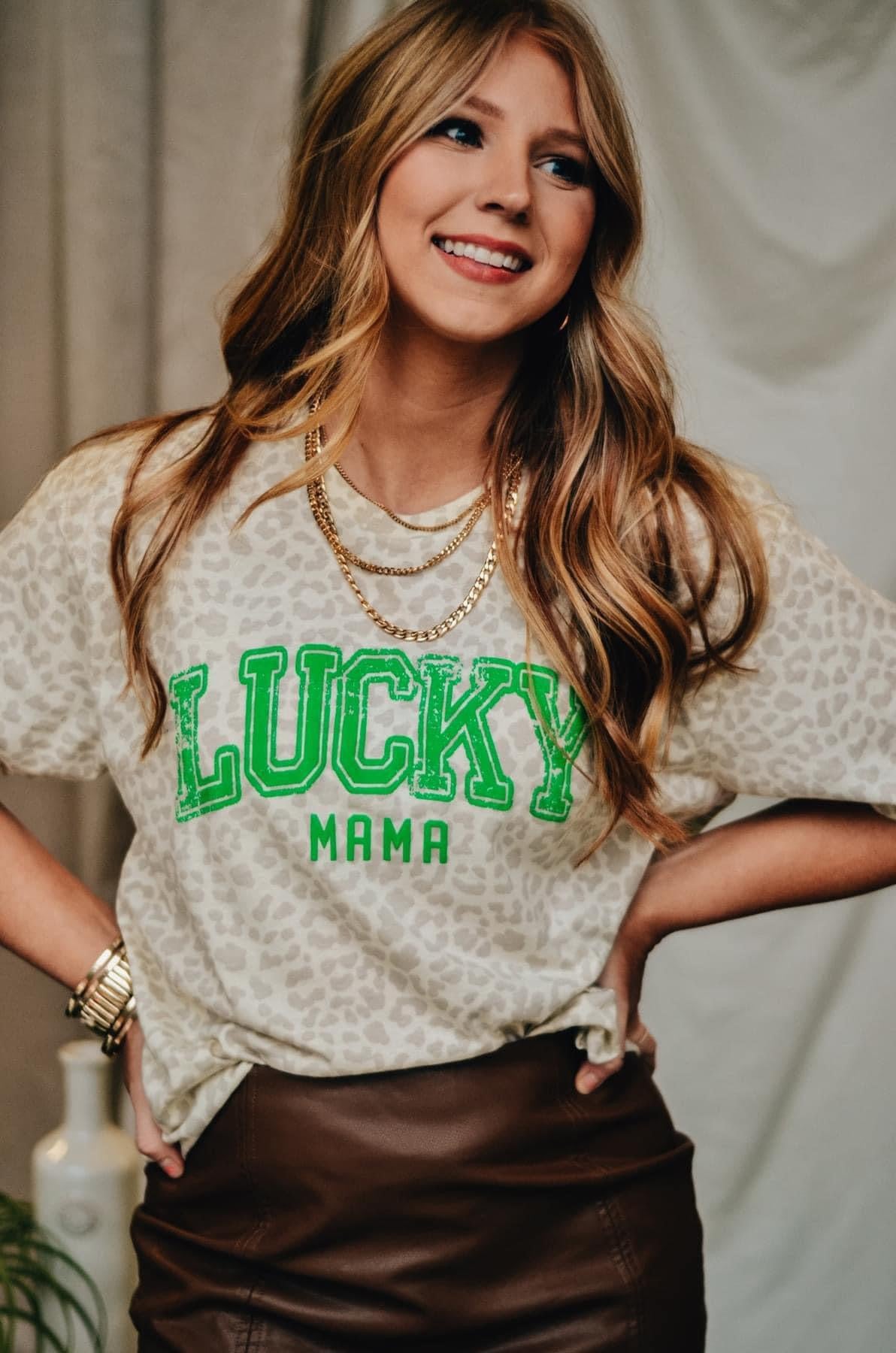 Lucky Leopard Tshirt