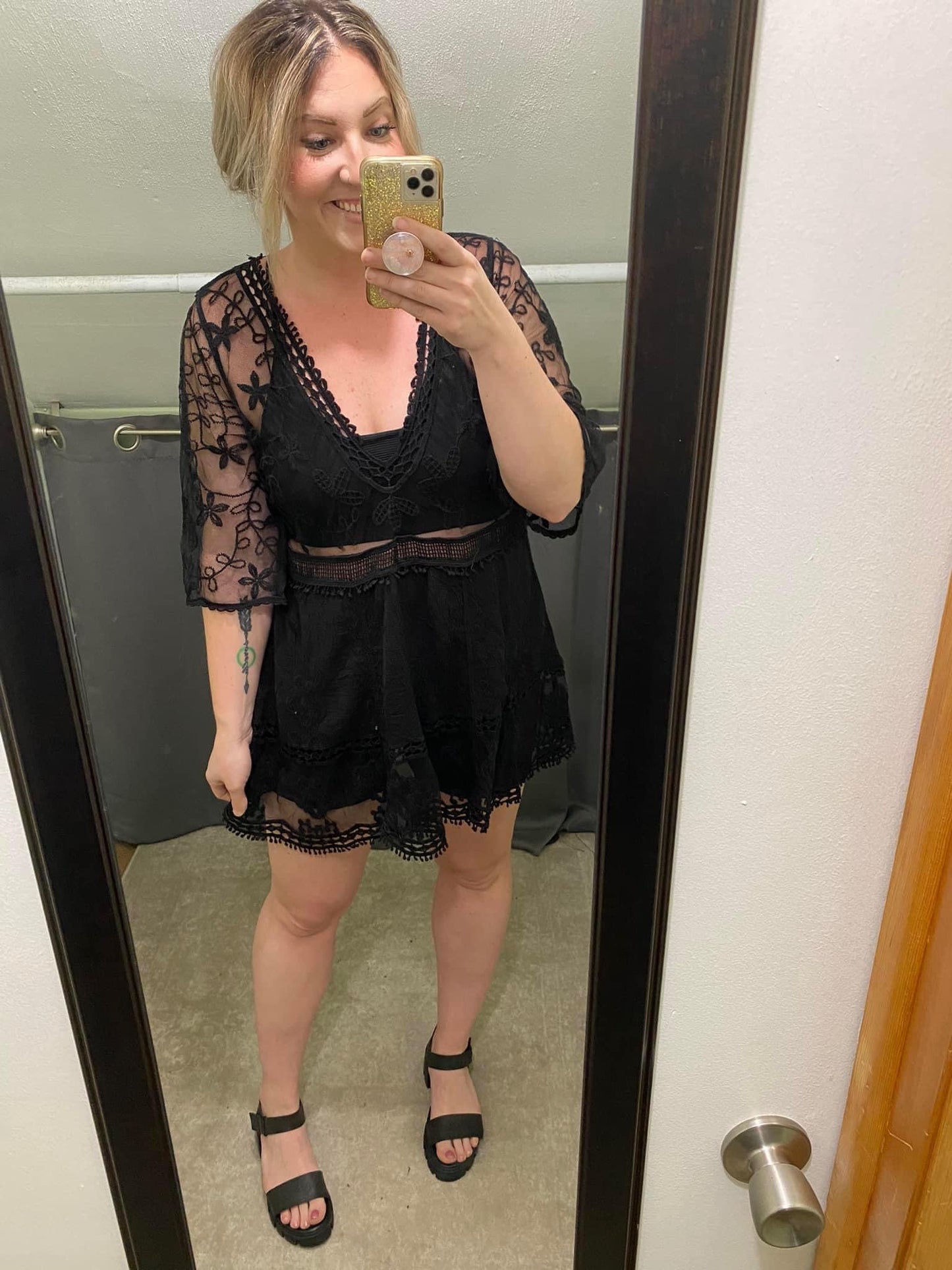 Lace Tunic Top