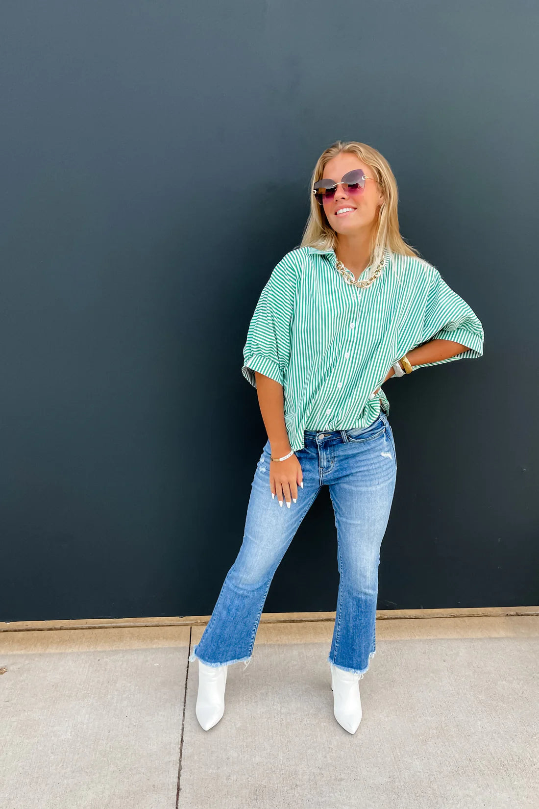 Logan Crop Flare