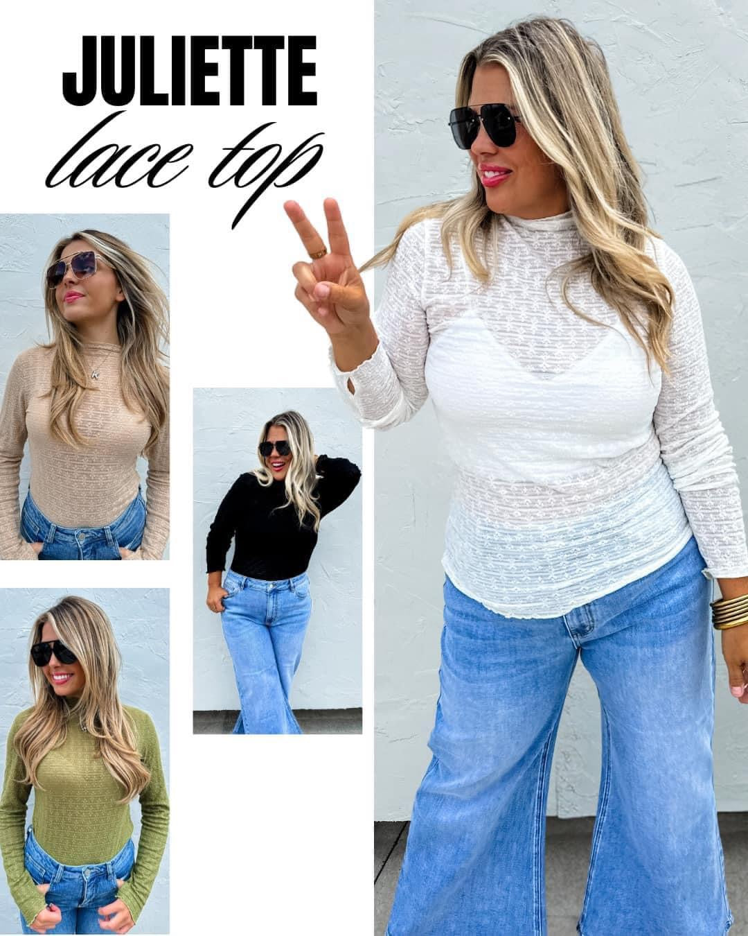 Juliette Lace Top