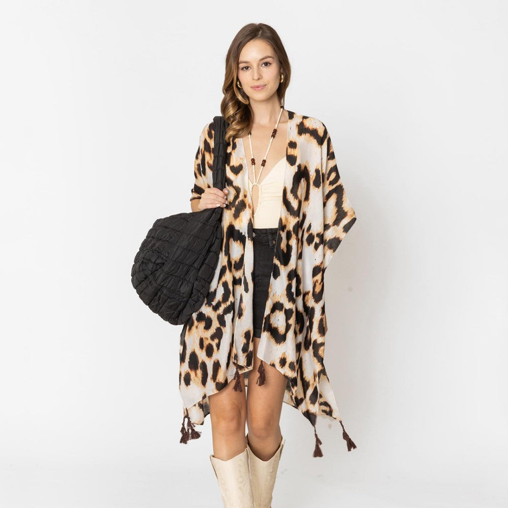 Leopard Kimono