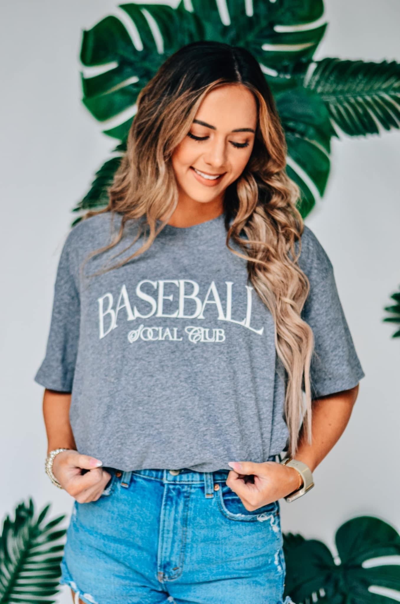 Baseball Social Tee