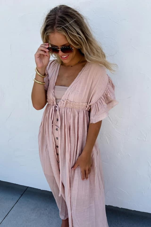 Button Dress