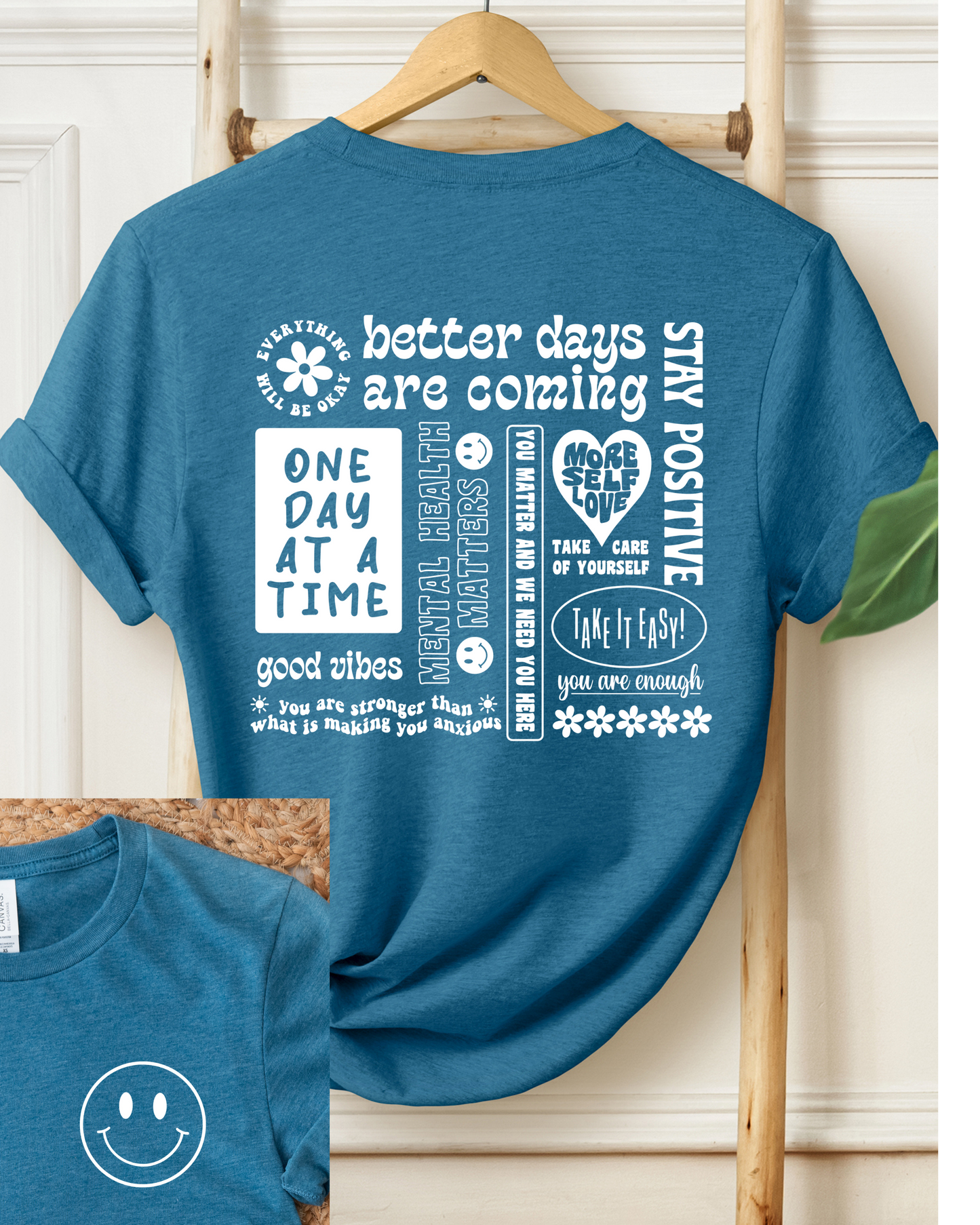 BETTER DAYS TEE(BELLA CANVAS)