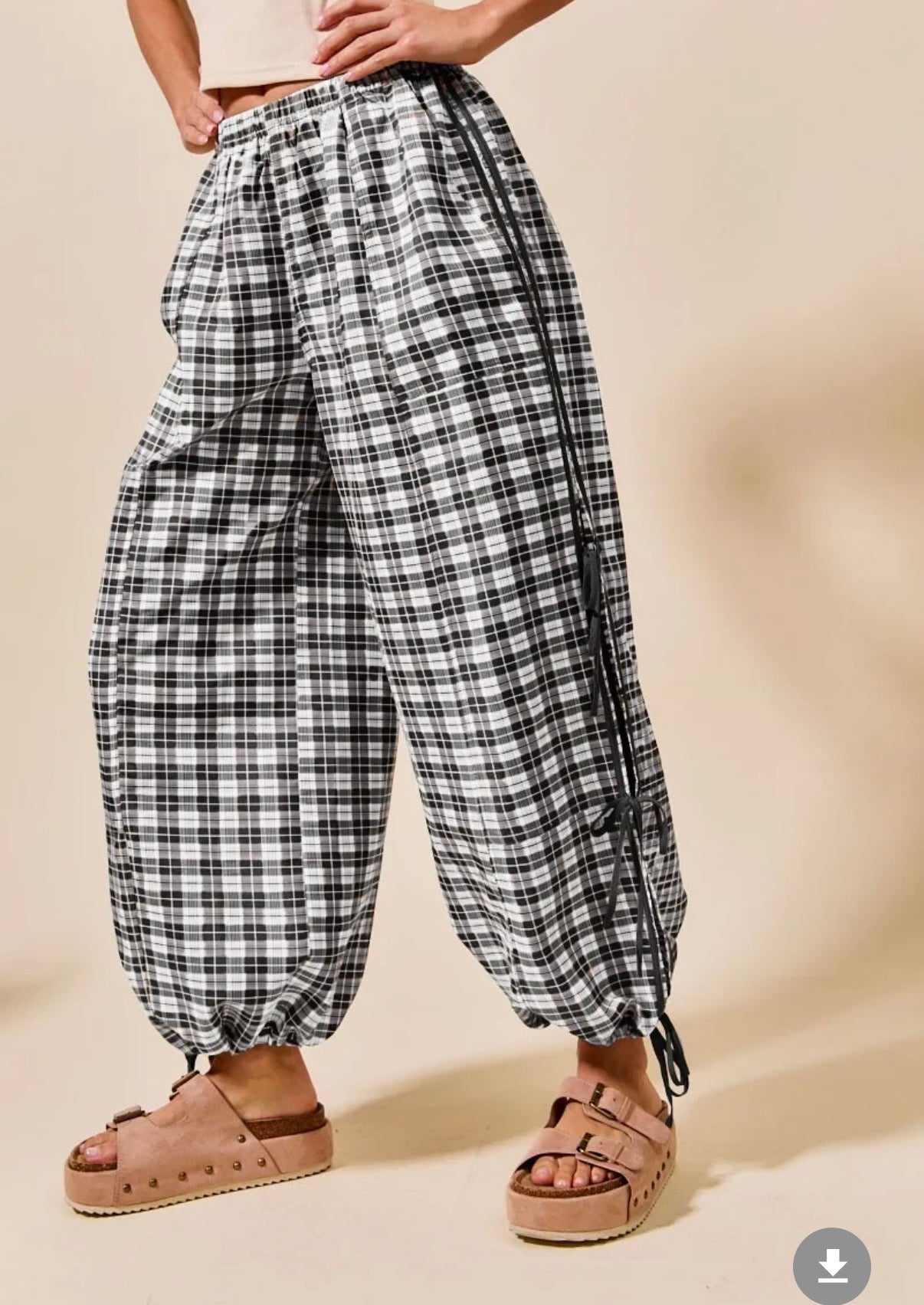 Balloon Tie Pant