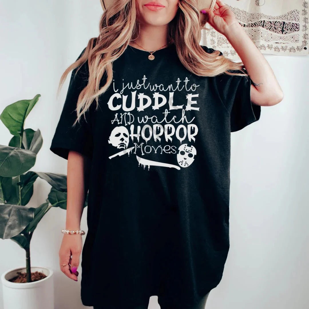 Cuddle & Horror Tee