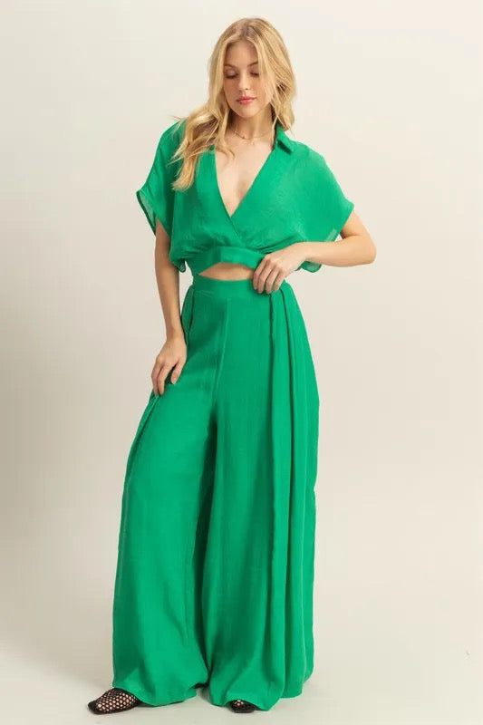 Two Piece Crop Collar Set