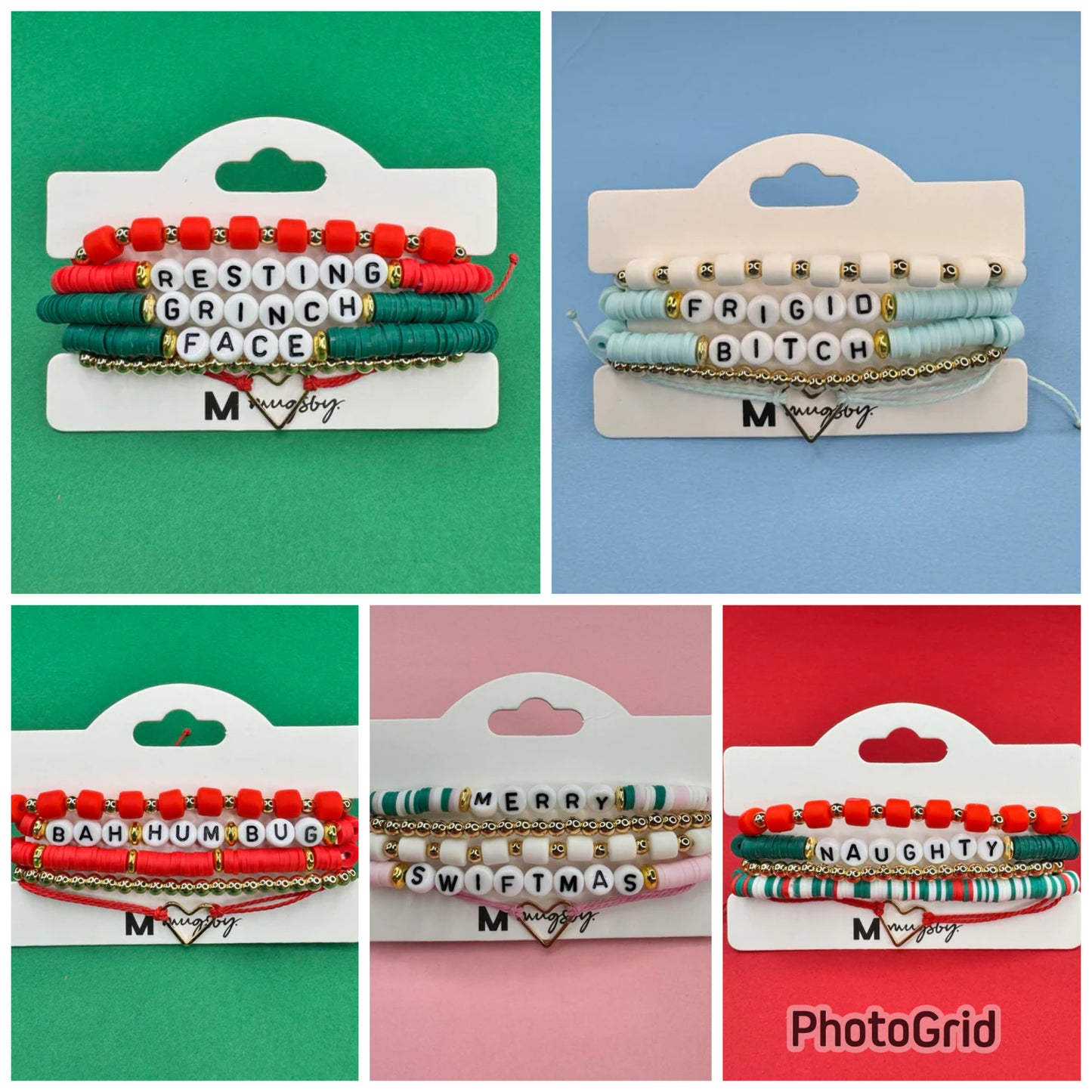 Holiday Bracelet Stack