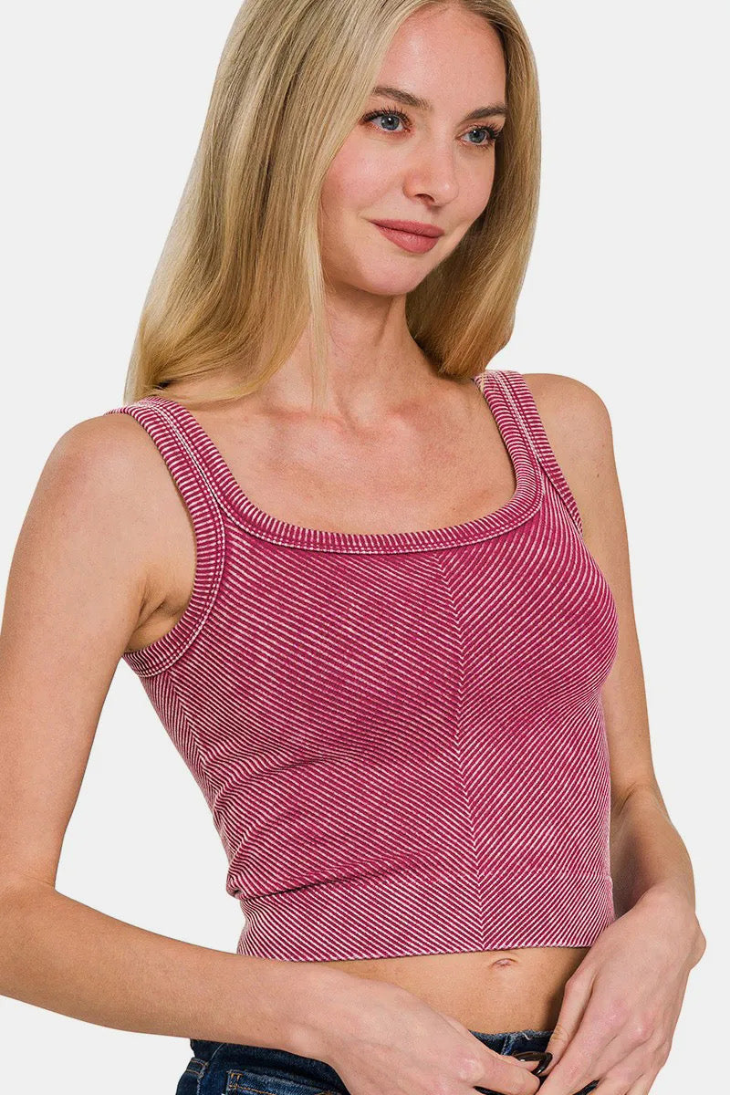 Washed Ribbed Crop