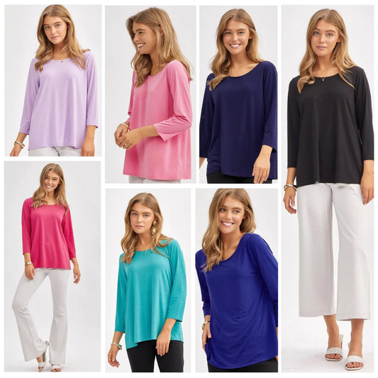 Signature Round Neck Top