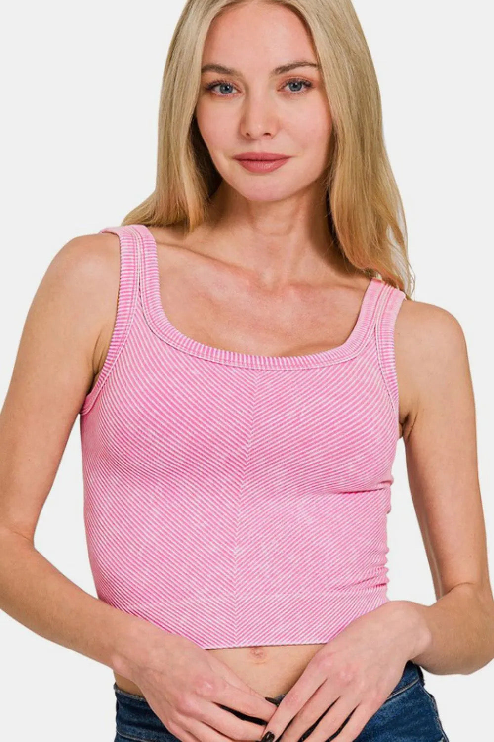 Washed Ribbed Crop