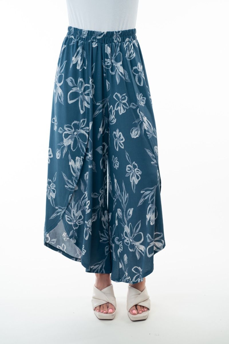 Denim Blue Tulip Pant