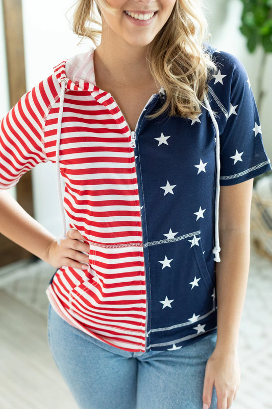 Stars & Stripes Zip Up