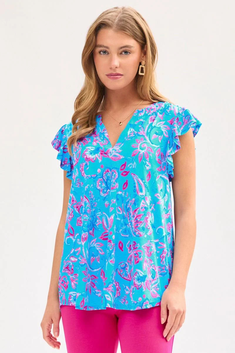 Lizzy Flutter Top