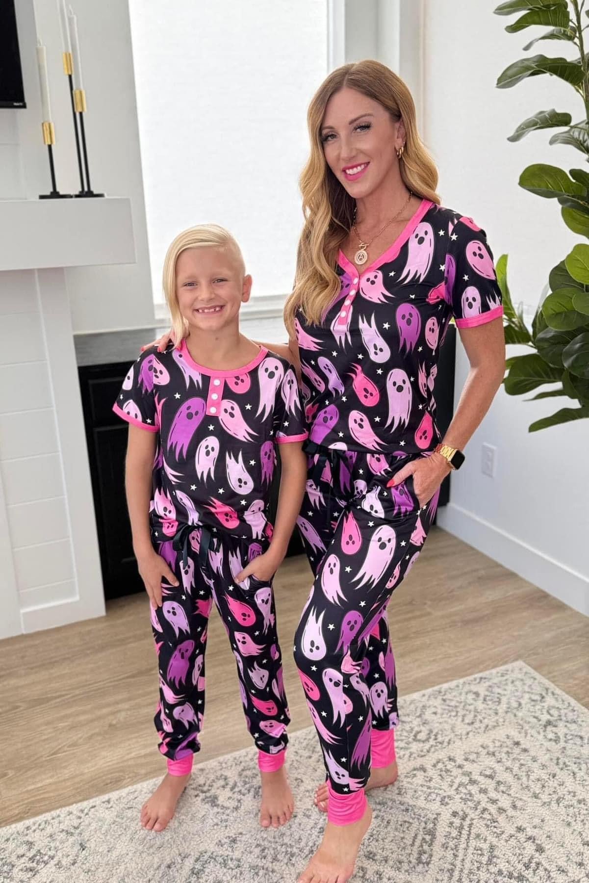 Pink Ghost PJ SET