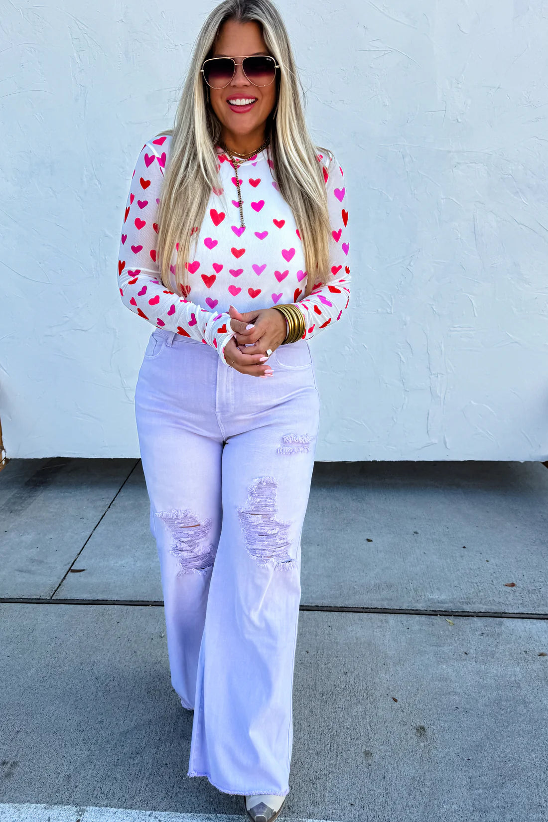Dress it up Mesh Top