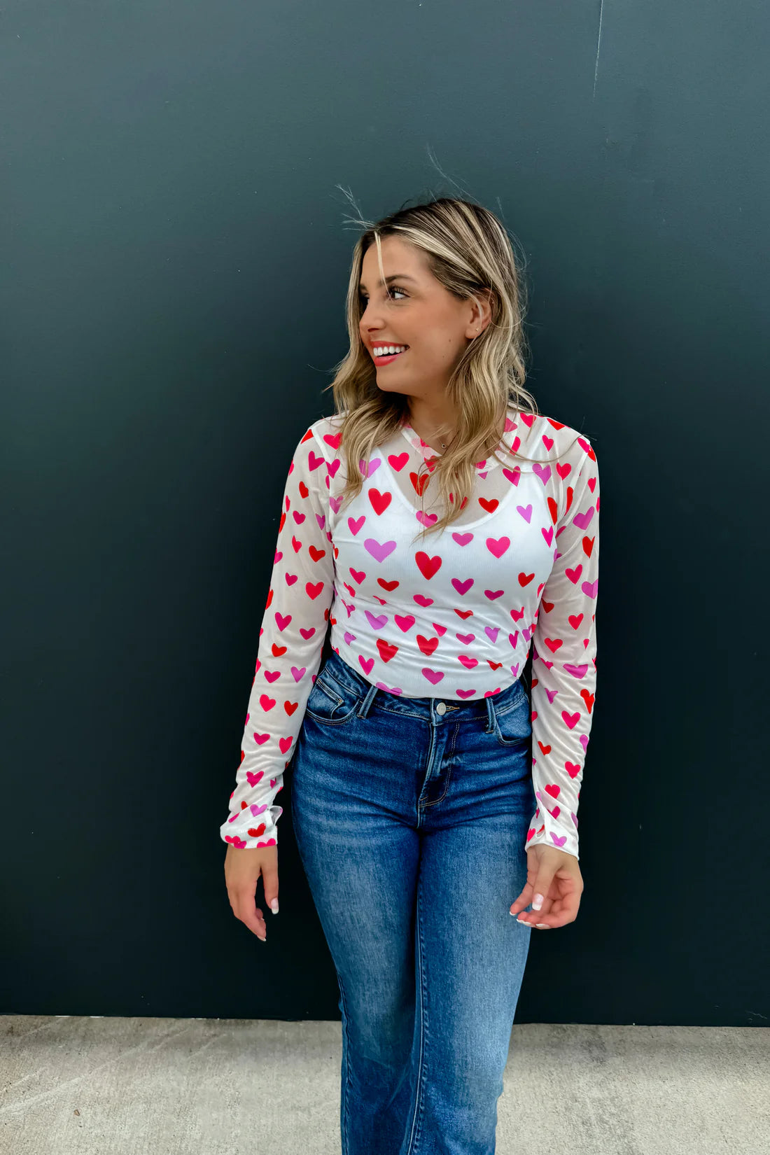 Dress it up Mesh Top