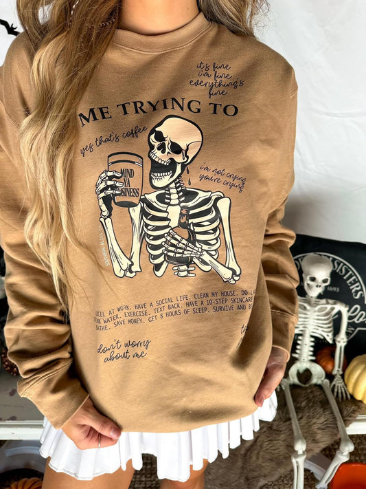 ADHD SKELLY SWEATSHIRT