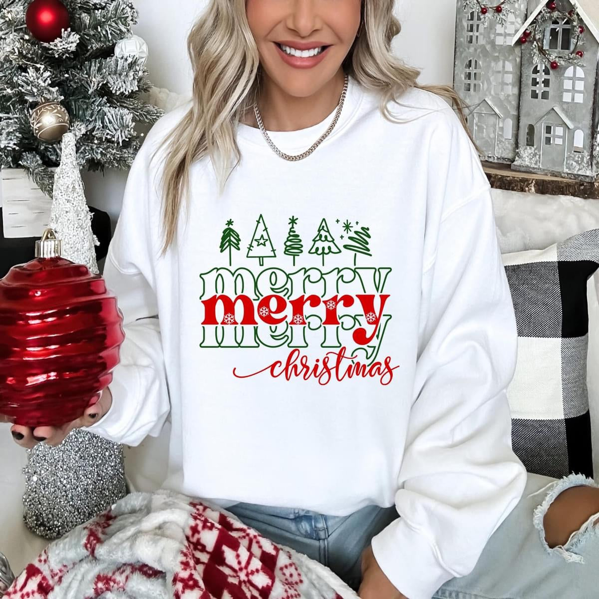 Holiday Graphic Sweatshirts