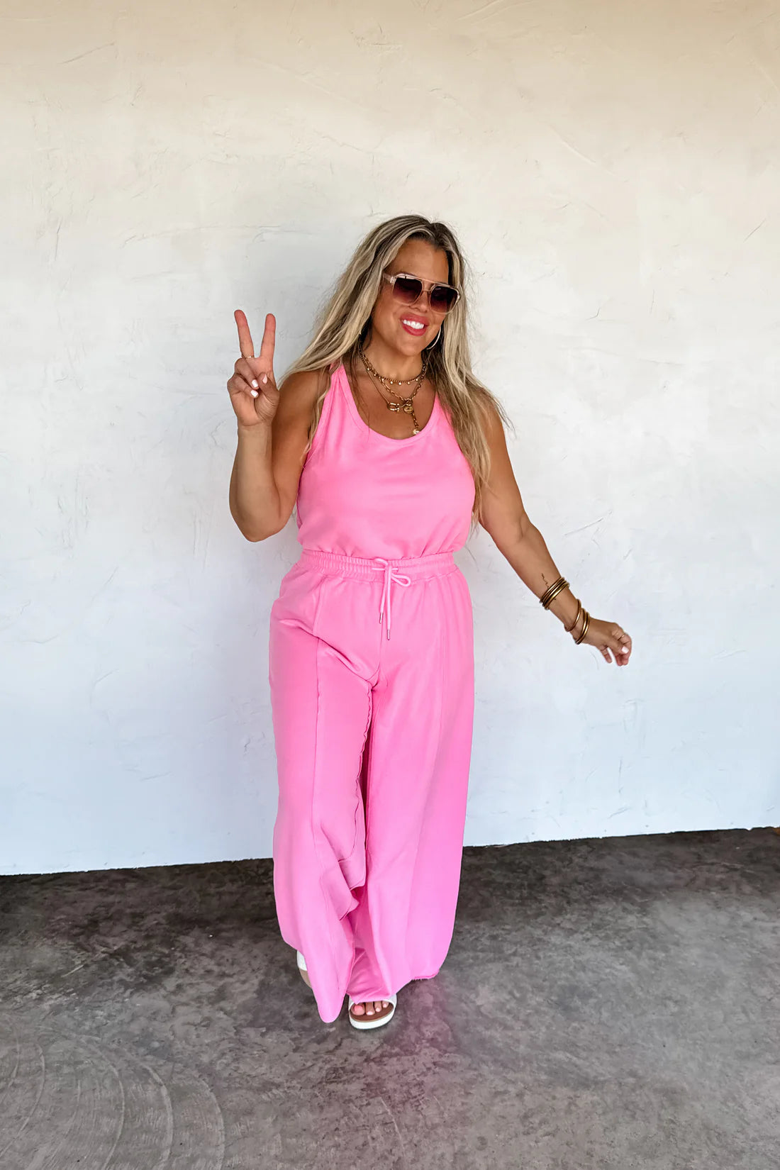 ALL SET TANK ROMPER