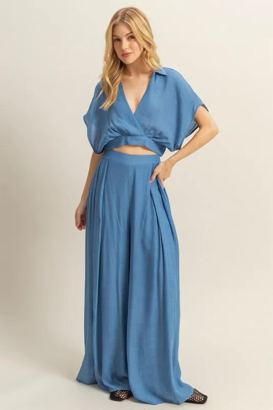 Two Piece Crop Collar Set