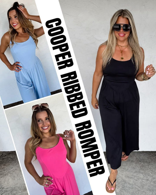 Cooper Ribbed Romper