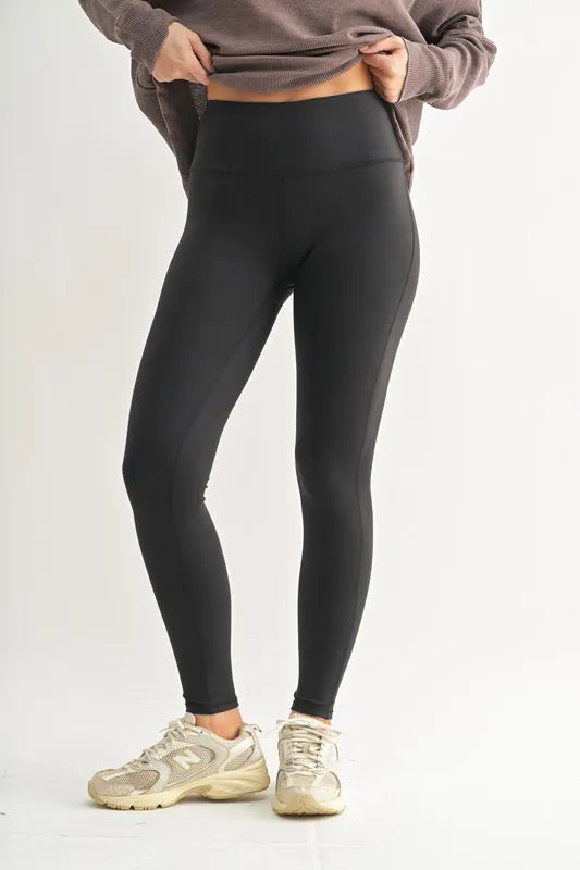 Mono B Essential Black Leggings