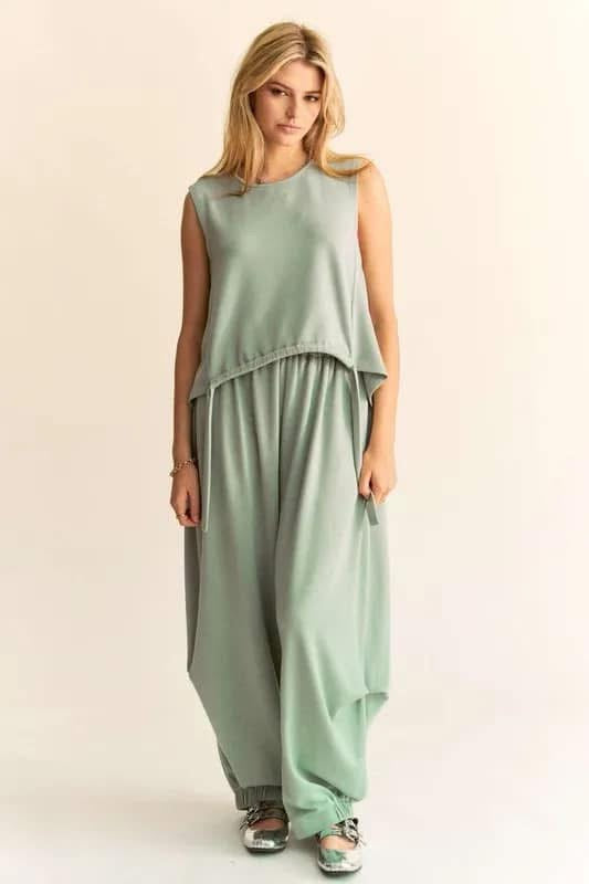 Drawstring Hem Set