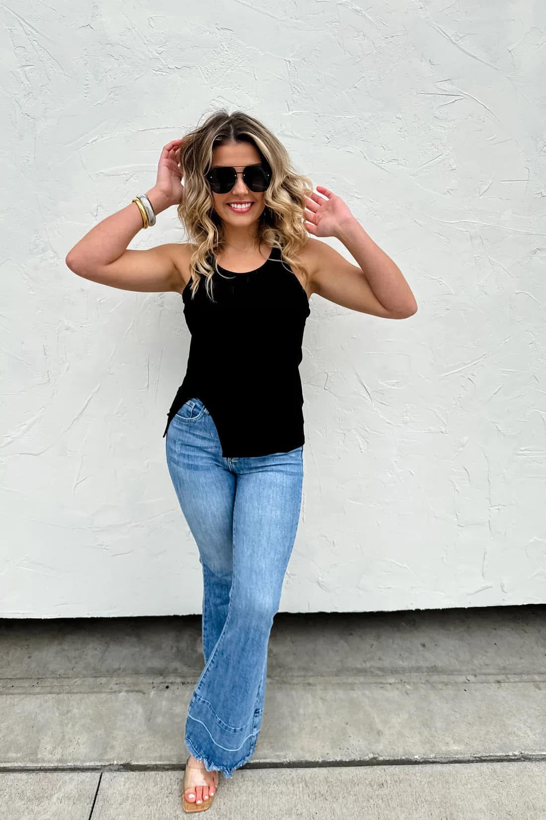 Gabby Side Slit Tank