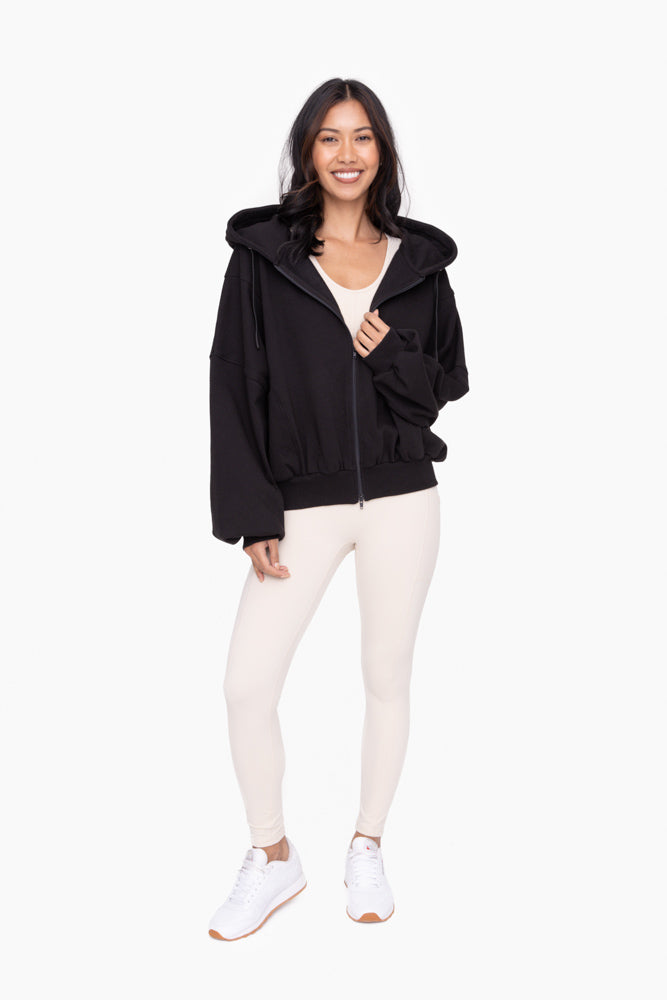 Oversized Zip Up Hoodie