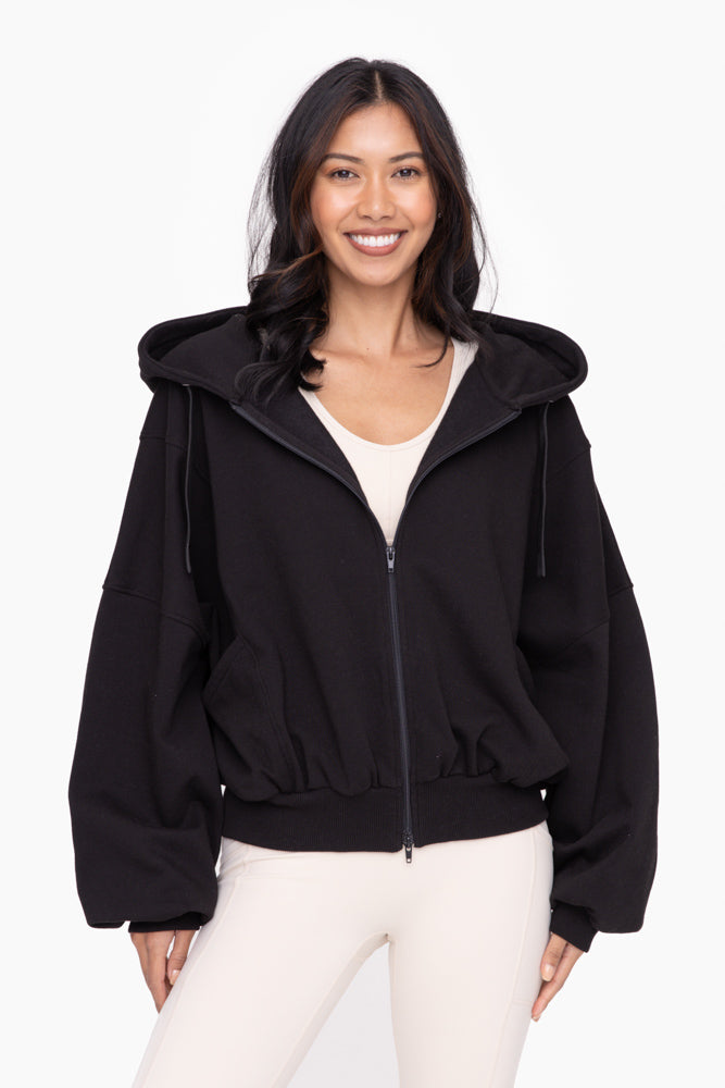 Oversized Zip Up Hoodie