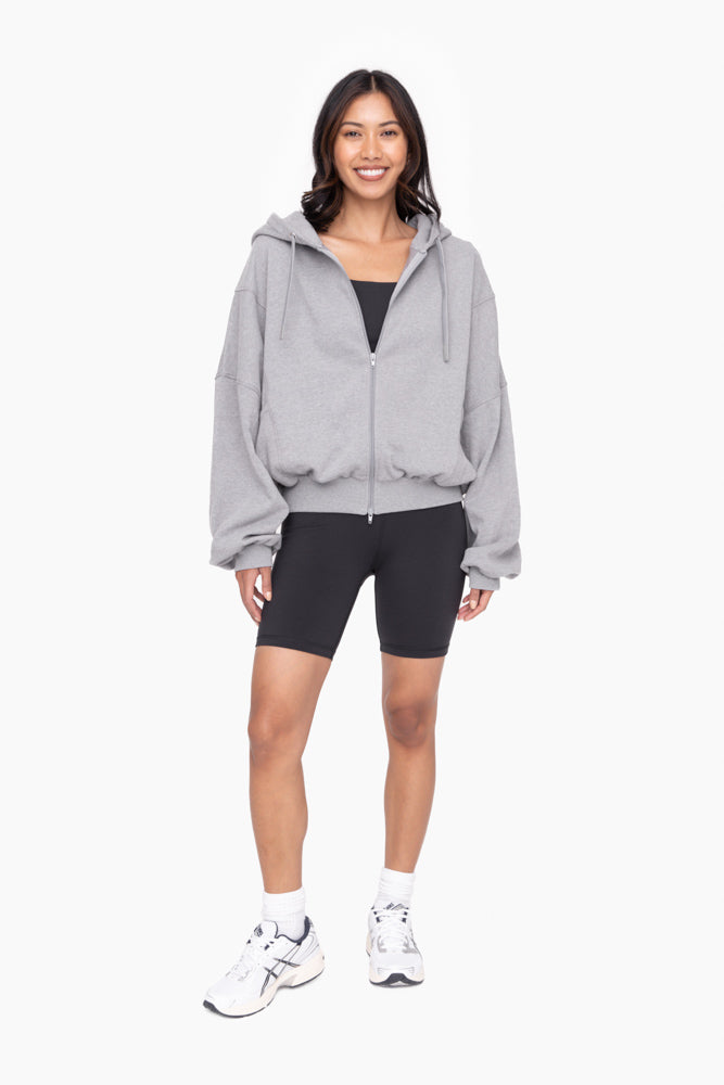 Oversized Zip Up Hoodie