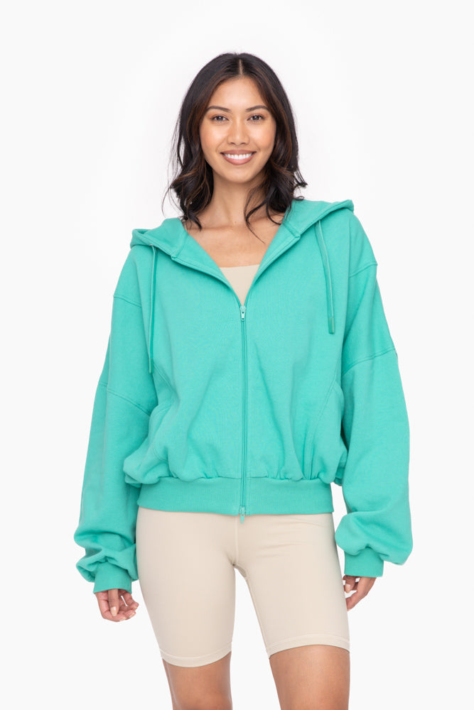 Oversized Zip Up Hoodie