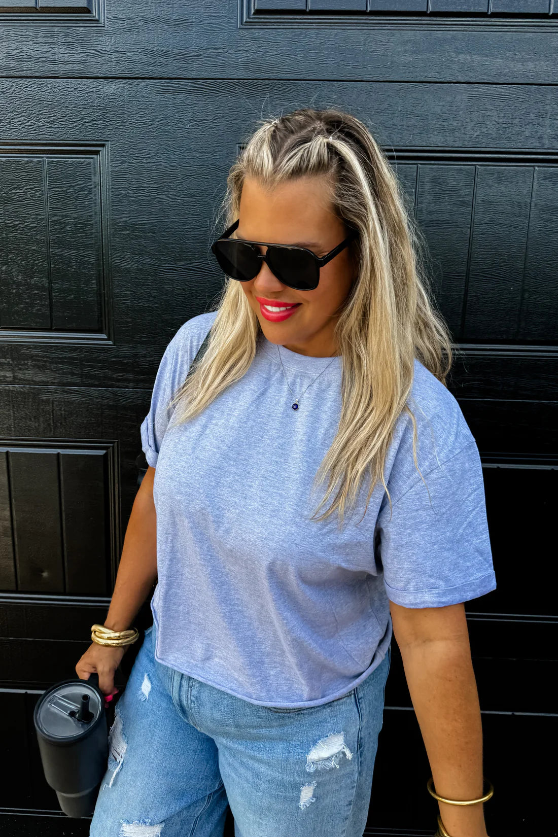 Morgan Cuff Tee - Basic
